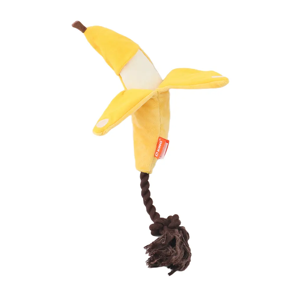 Creative Fruit Series Interactive Pet Plush Toys：Pear、Banana、Avocado、Apple (2).jpg