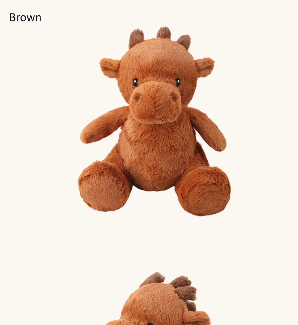Cute animal-shaped pet stuffed toys with soft and comfortable material：Stuffed DragonPet Toy (11)