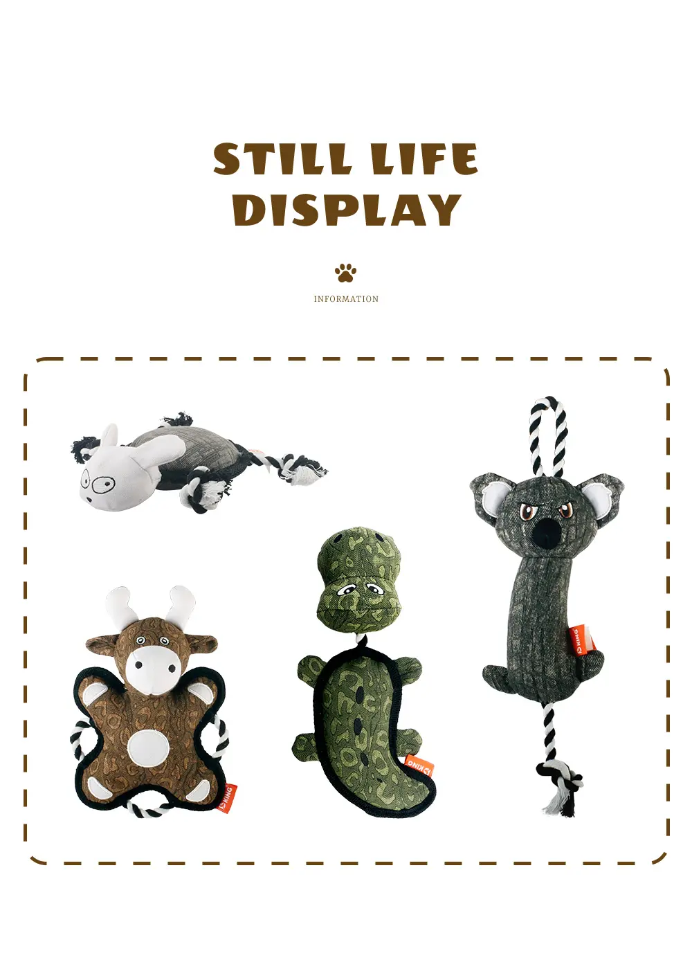 2025 New Product Classic Animal Shape Sturdy Dog Toy Collection Knotted Sheep (11).jpg