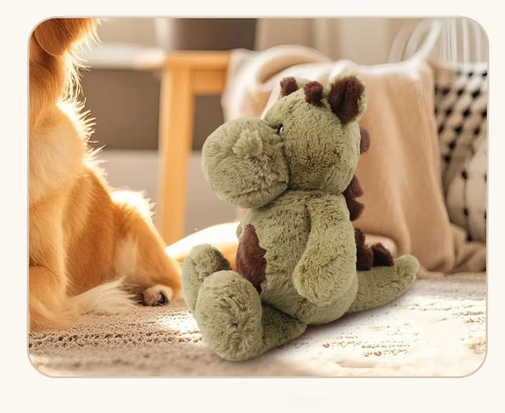 Stuffed Dragon Pet Toys Soft, cuddly, safe, durable, dragon-themed, pet-friendly, vibrant colors, enchanting design, playful (6)