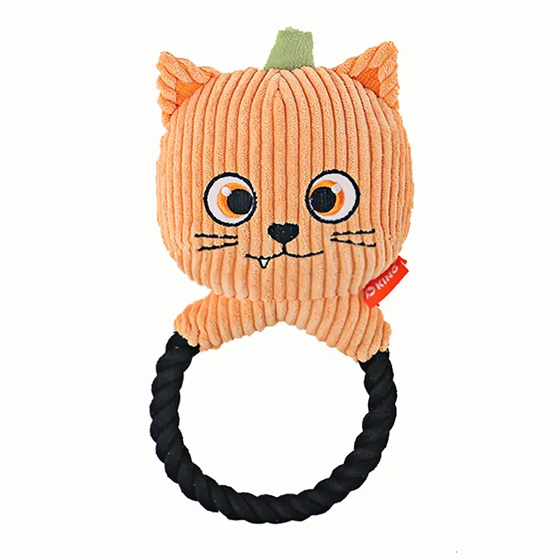 Circle Knot Rope Dog Plush Toy: A Lovable and Durable Companion