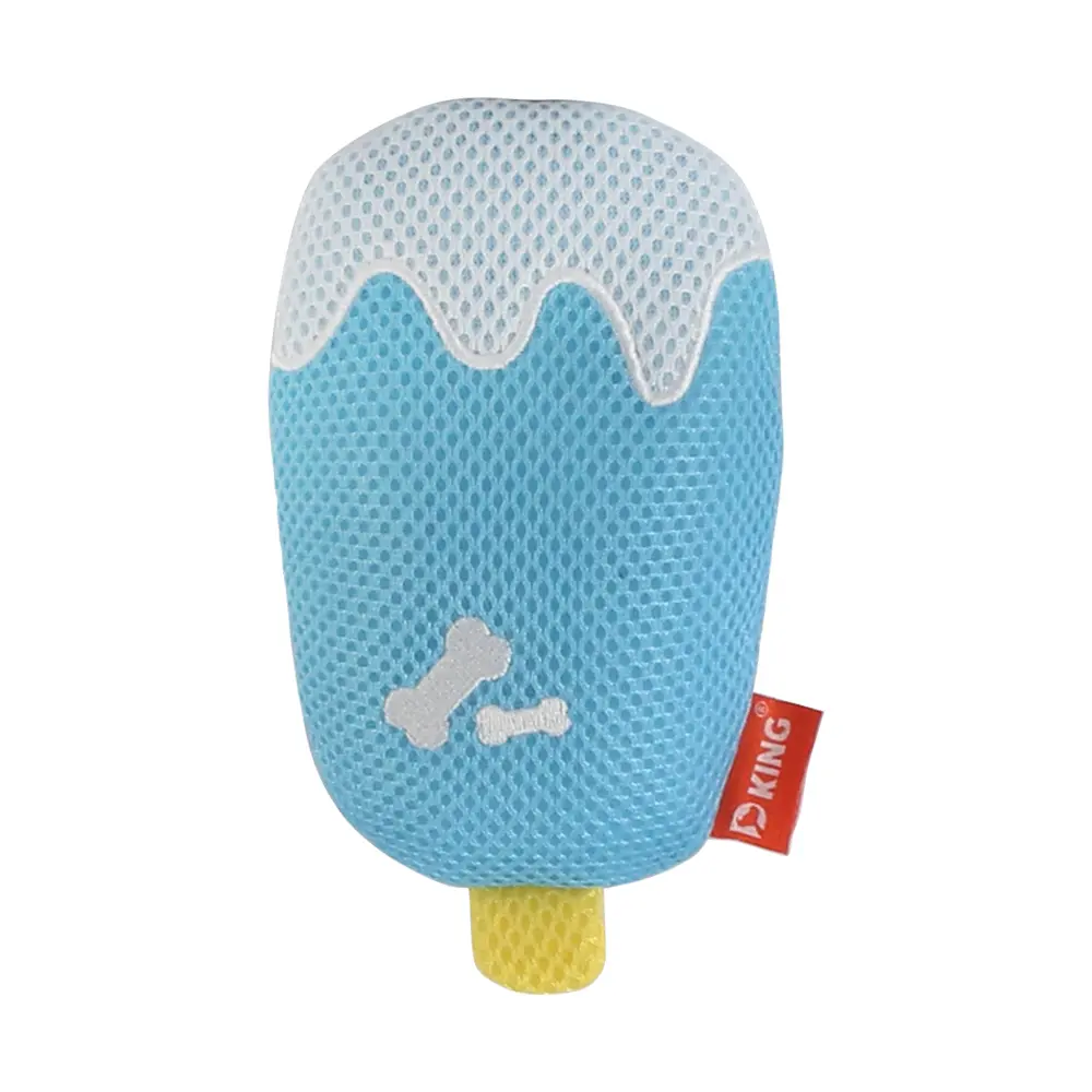 durable plush dog toy with fun designs that catch the eye