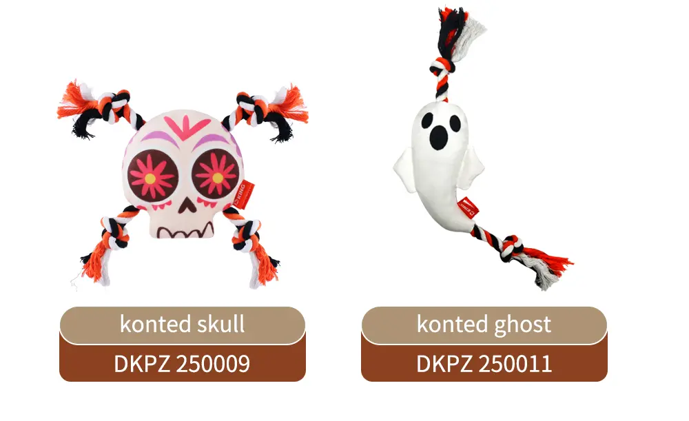 Halloween knoted plush dolls