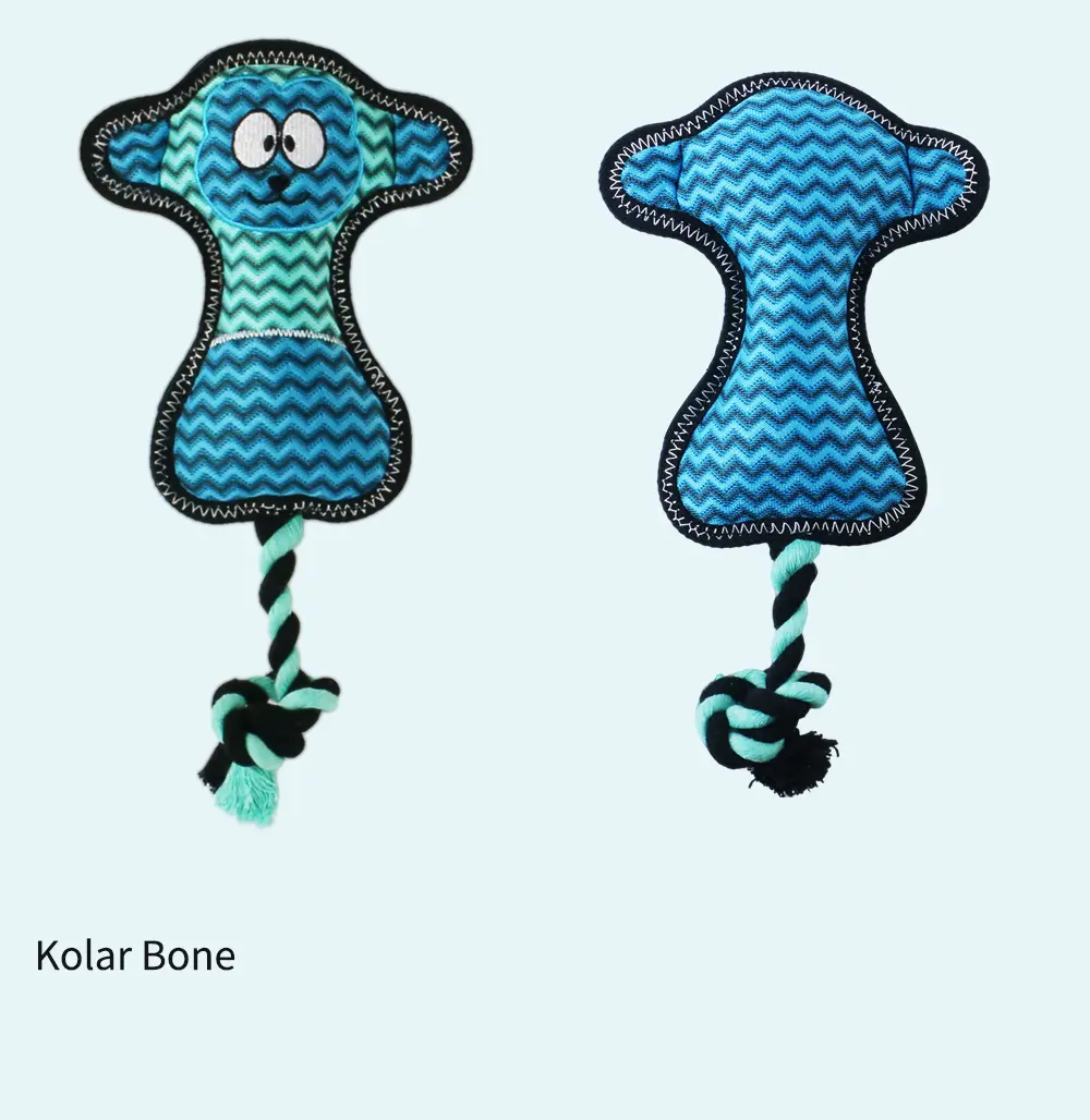 2025 Latest Design Rope-style Plush Pet Toy：Bear Bone，Monkey Bone，Kolar Bone，Fox Bone (14)