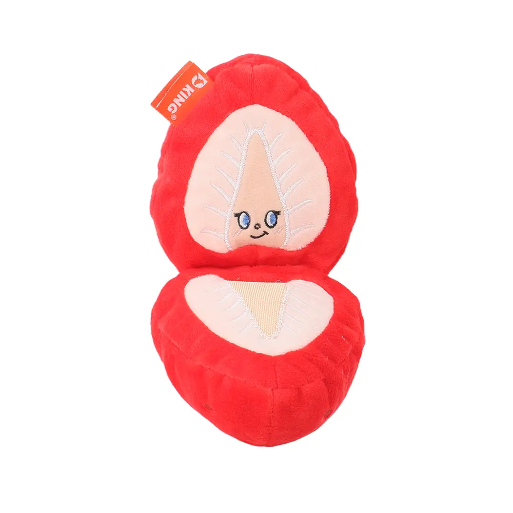 Fig, Kiwi, Durian, Strawberry Four Creative Fruit-Shaped Plush Toys For Pets (4).jpg