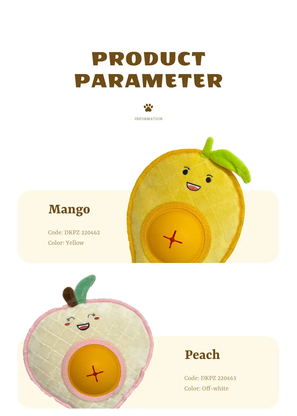 Fruit-Shaped Dog Toys, Durable & Safe, Promote Dental Health, Ideal For Play & Training (8)