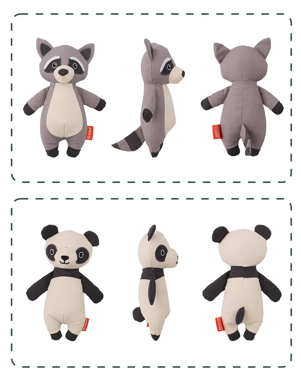 High-Quality Plush Doggy Toy, Soft To Touch, Playfully Designed, Adding Joy
